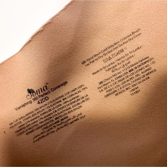 Soma Nude Vanishing 360 Perfect Coverage Bra - Picture 4 of 6